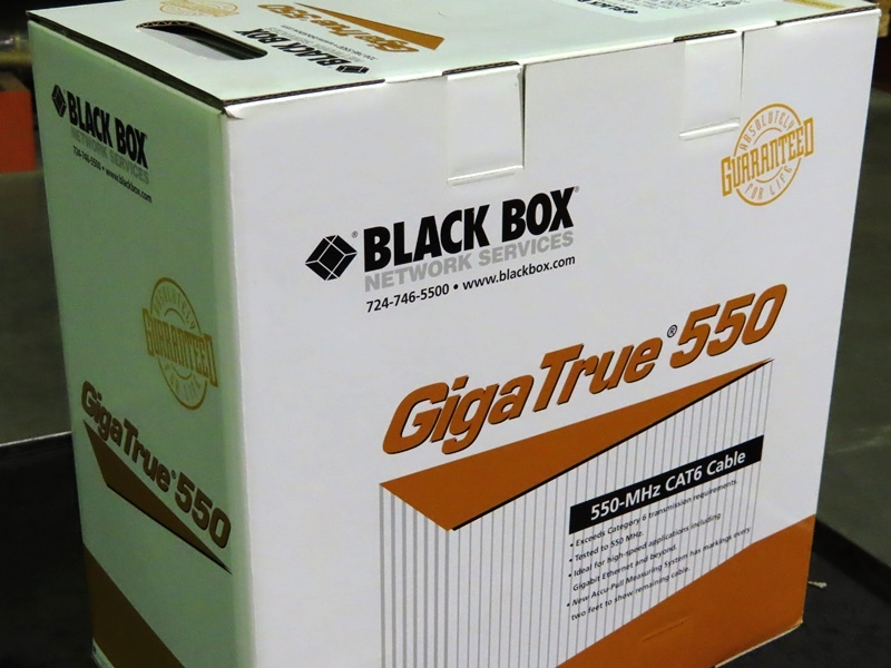 Black Box Giga True 550, CAT6, Bulk Cable