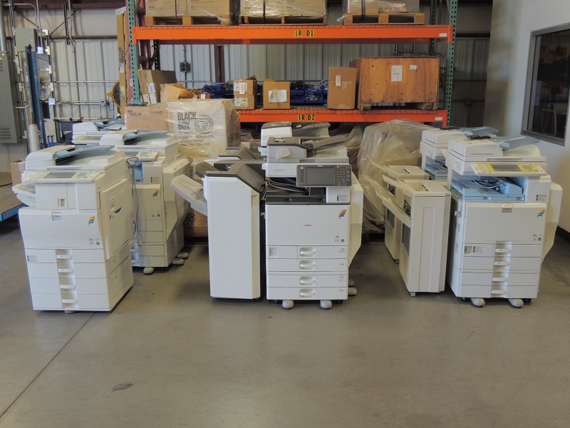 Lot of 7 Lanier Printers