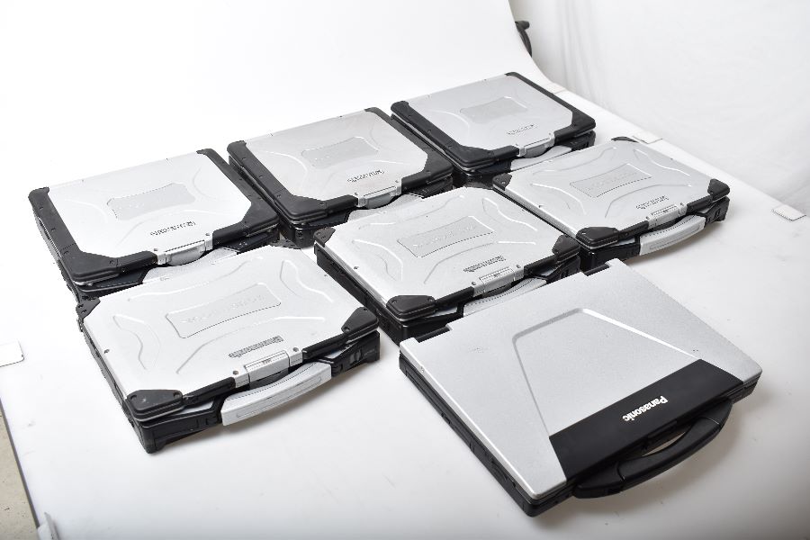 Lot of 7 toughbooks