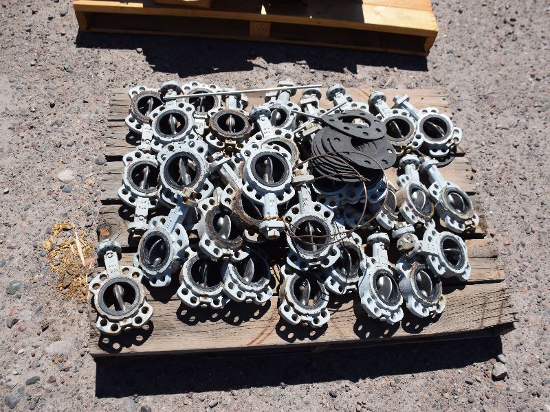 Lot of misc Butterfly Valves 