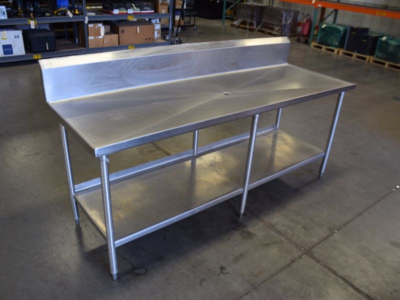 stainless sink/counter