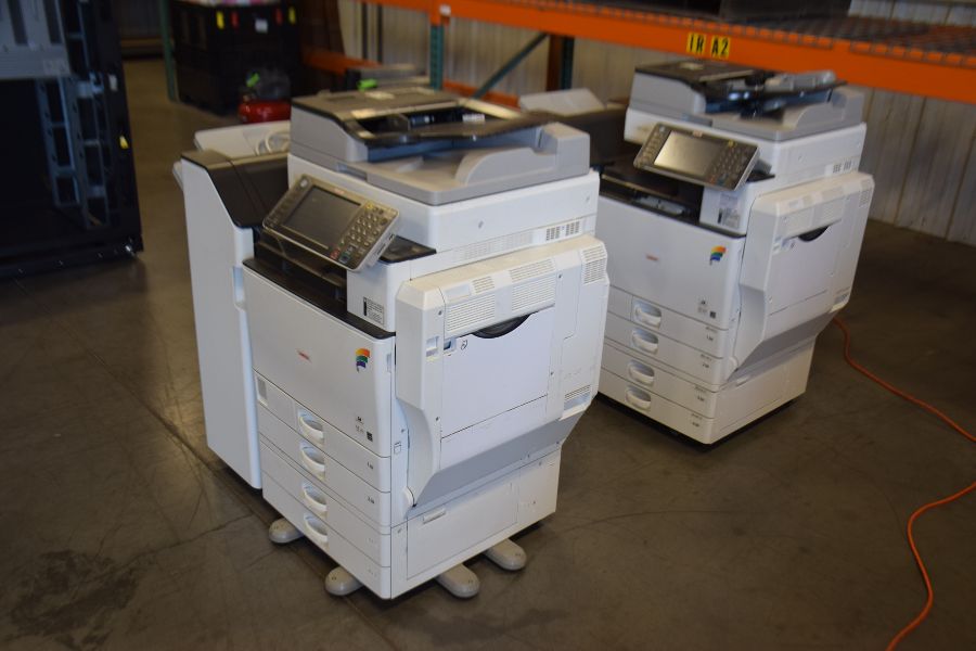 2 lanier mp C4502 printers