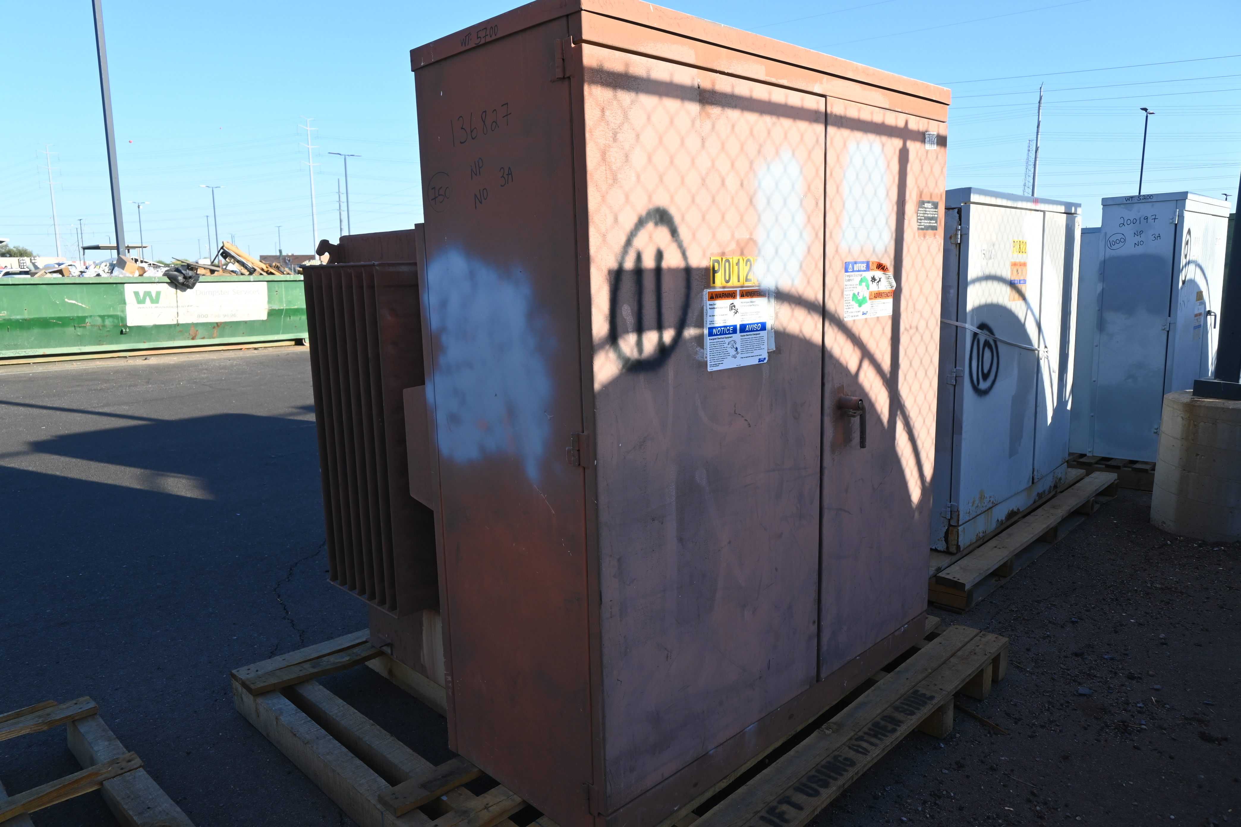 3 Phase Transformer SRP 136827