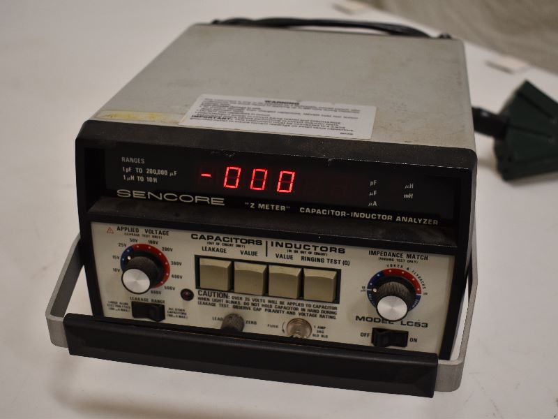 Sencor Z meter capacitor inductor analyzer
