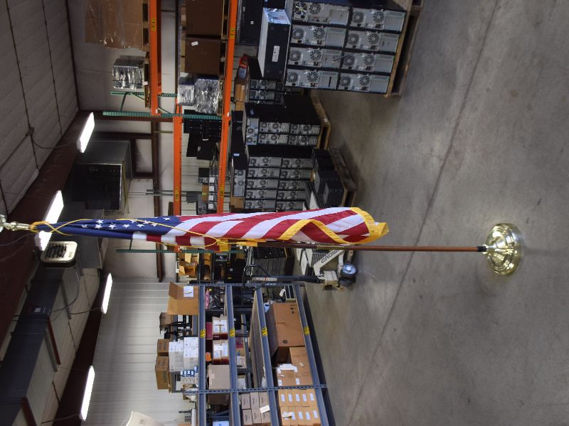 American Flag with stand