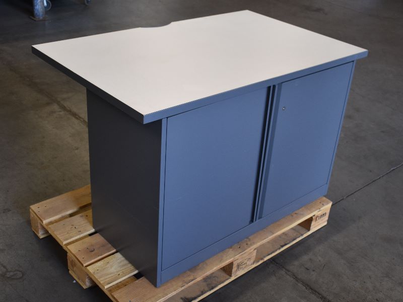 Cabinet with surface table