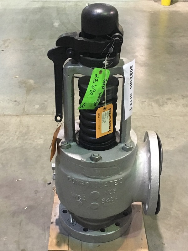 VALVE,SAFETY 6 INLT X 8 OUT X 3-3/4 SEAT IN, SBP0714,300 LB DP,DEAERATOR SZ B REC PERS VLV TO BE STORED I N UPRIGHT POSN,REBLD  - OFF PL NT SITE.