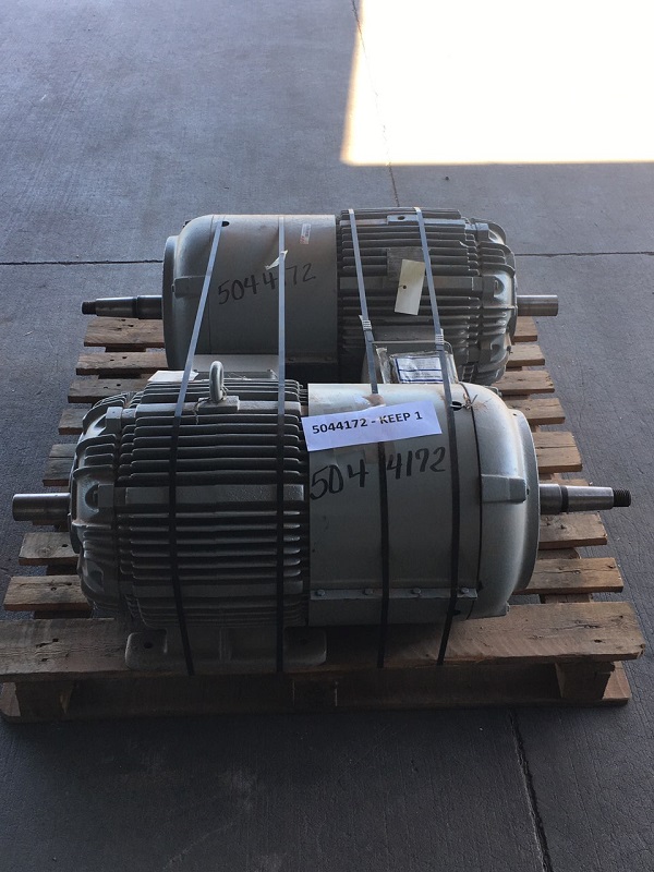 MOTOR,ELECTRIC 20 HP,460 V,25 A,60 HZ 3 PH,1730 RPM 324TS,TEFC,1.15 SF STACKER RECLAIMER TRAVEL STOCK 199-6662,FIVE MTR ARE IN THE REMNANT YARD THAT COULD F IT THIS APPL IF MODF D      