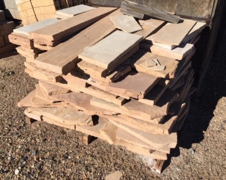 1 Lot of sandstone slabs 